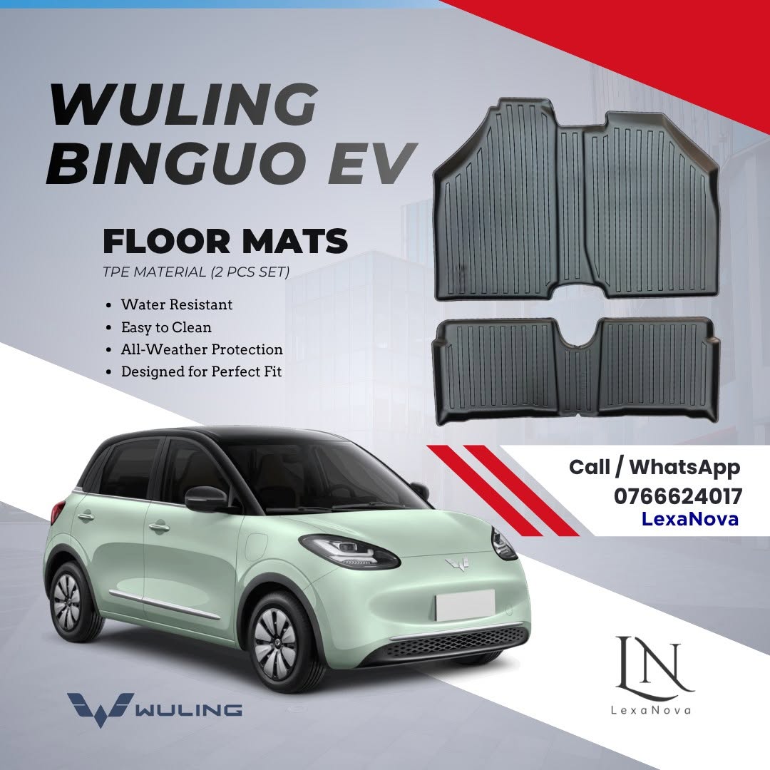 WULING BINGUO EV PREMIUM TPE FLOOR MATS